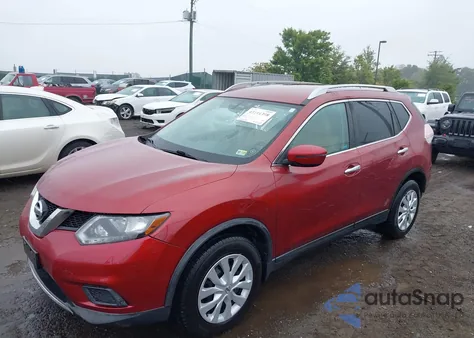 2016 Nissan Rogue S z USA, uszkodzony, nr VIN JN8AT2MT4GW023577